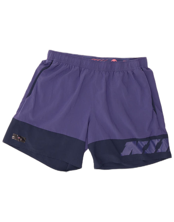 Shorts esportivos masculinos Adidas Graphic Standard Fit XL roxo colorblock