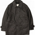 Casaco de couro masculino Conbipel IT 52 grande preto