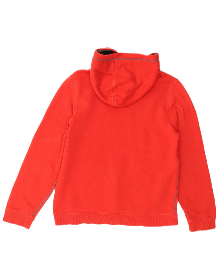 UNDER ARMOUR Boys Hoodie Jumper 11-12 Years Large Red