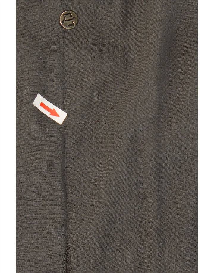 Trussardi Vestido Shift Feminino IT 44 Viscose Cinza Médio