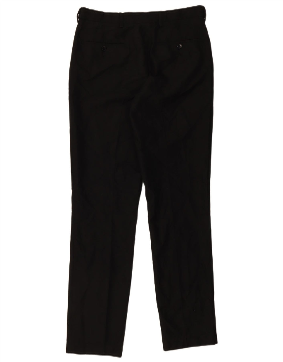 Calça Chino Slim Masculina Marks & Spencer W32 L33 Poliéster Preto