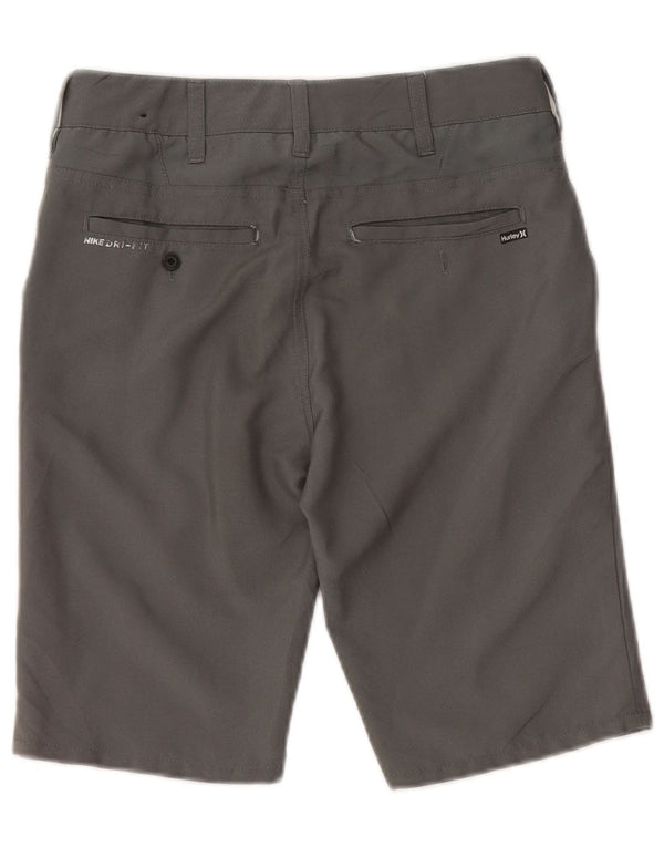 Shorts HURLEY Boys Dri Fit Chino 11-12 anos W26 cinza poliéster