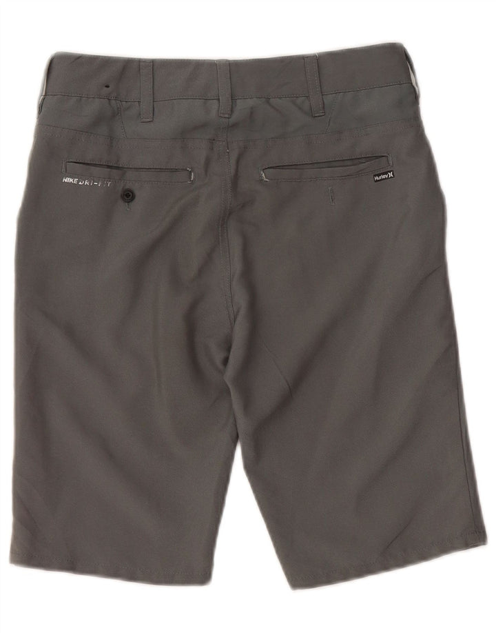 Shorts HURLEY Boys Dri Fit Chino 11-12 anos W26 cinza poliéster