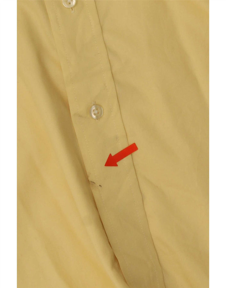 Camisa masculina Chaps Ralph Lauren XL algodão amarelo