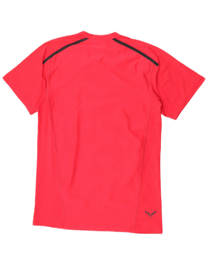 Camiseta Nike Masculina Dri Fit Top Pequena Rosa Poliéster