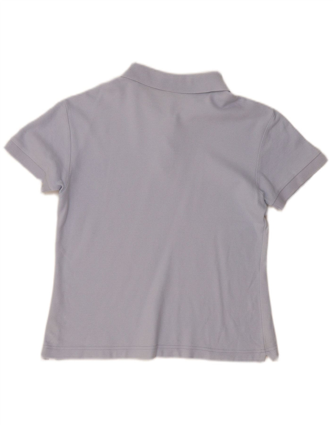 Camisa polo feminina Fila UK 16 grande algodão azul
