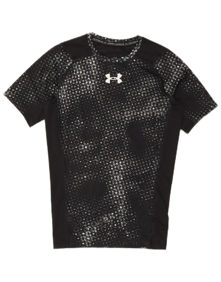 Camiseta gráfica feminina Under Armour UK 12 poliéster preto médio