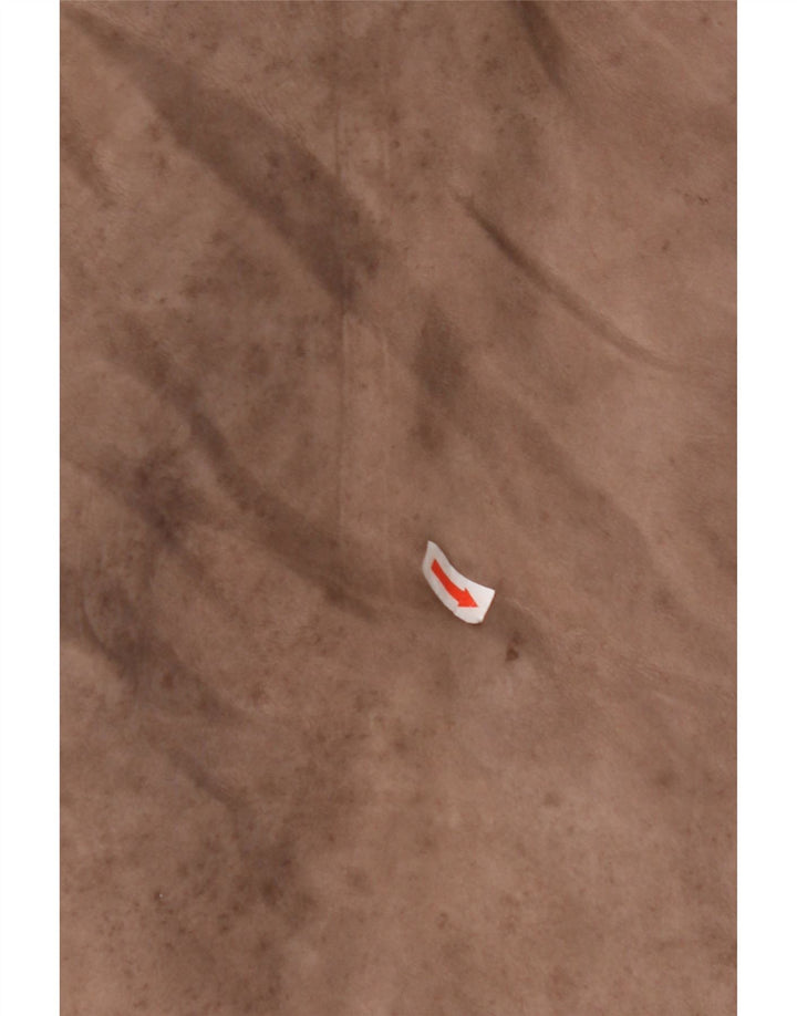 Casaco feminino VINTAGE Shearling UK 14 grande bege