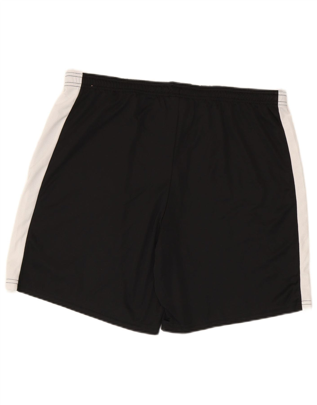 Shorts esportivos masculinos Nike Dri Fit Slim XL preto colorblock poliéster