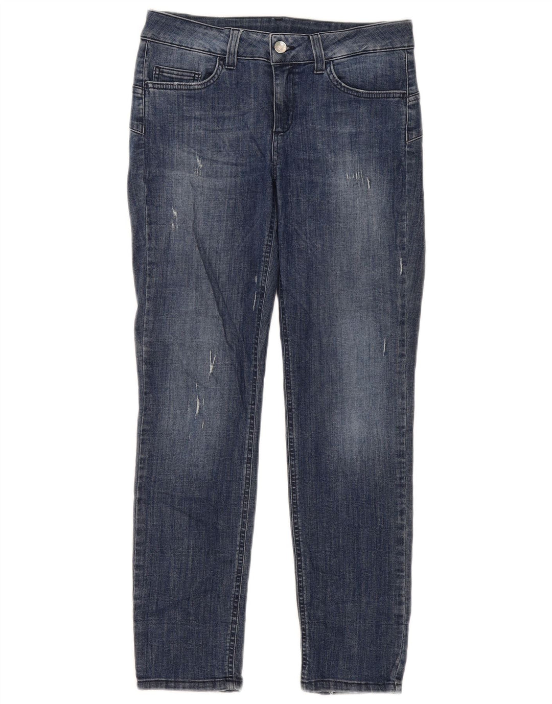 Liu Jo Jeans feminino slim desgastado W28 L27 azul