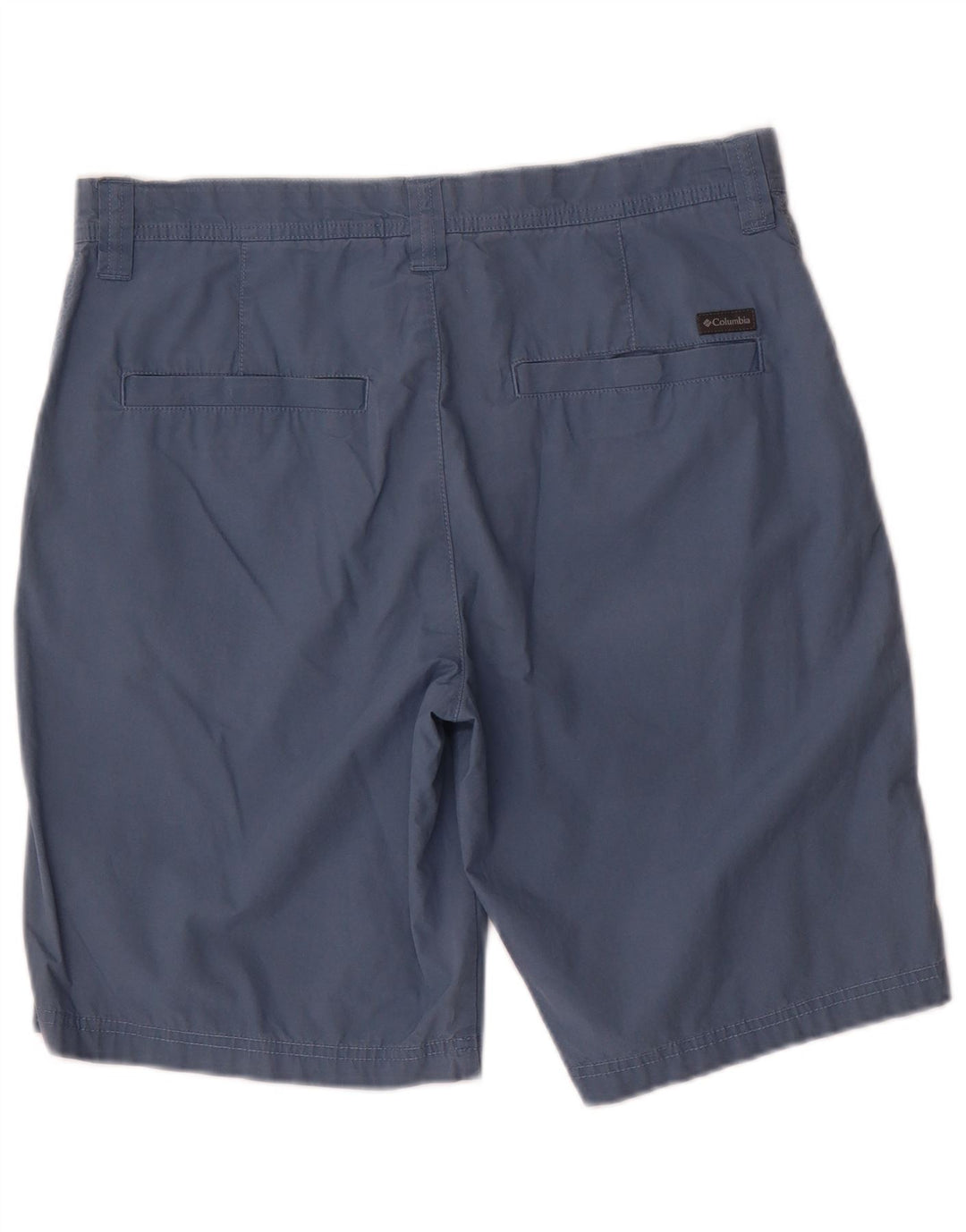 Columbia Mens Chino Shorts W32 Médio Algodão Azul