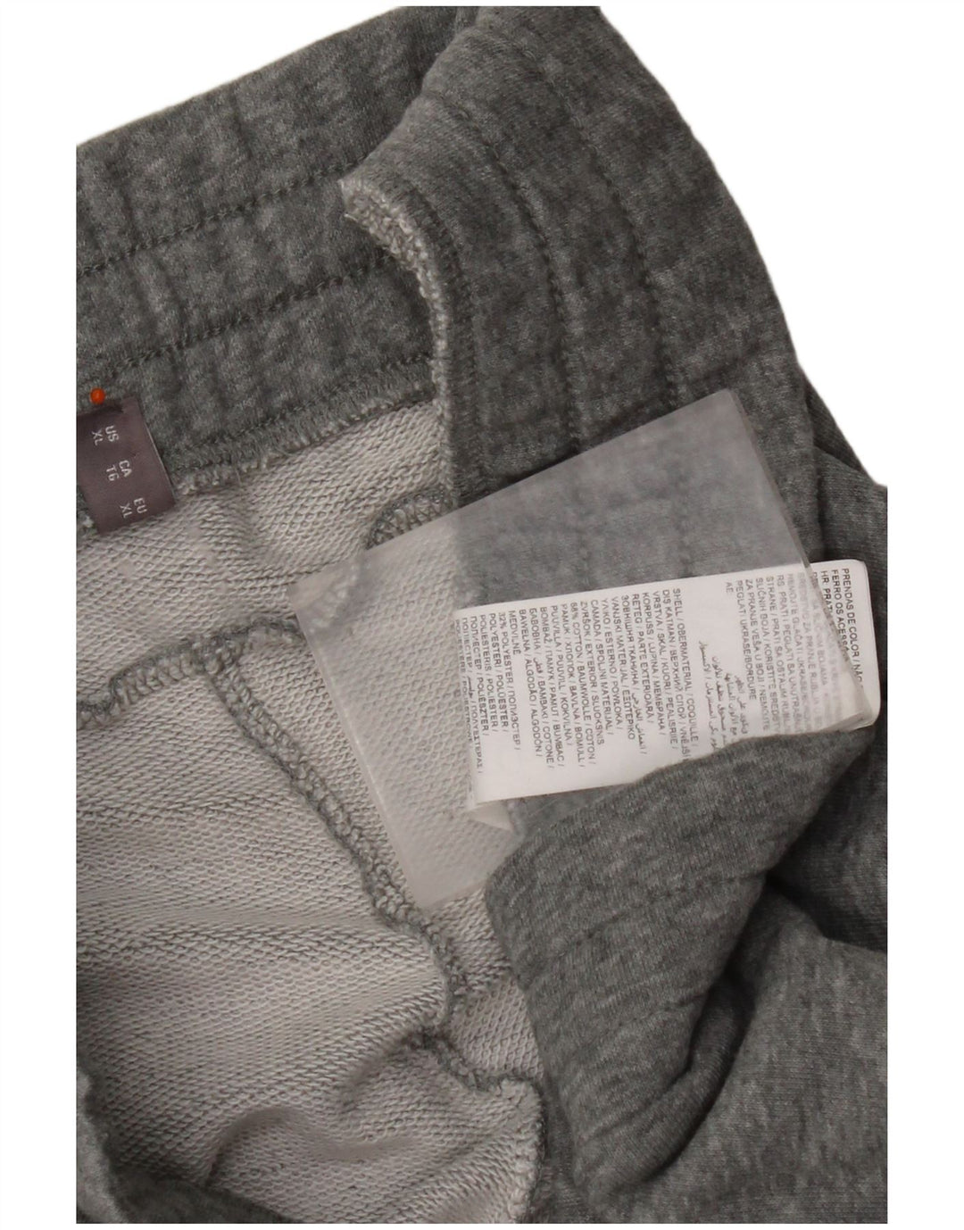 Shorts esportivos femininos PUMA UK 18 XL cinza algodão