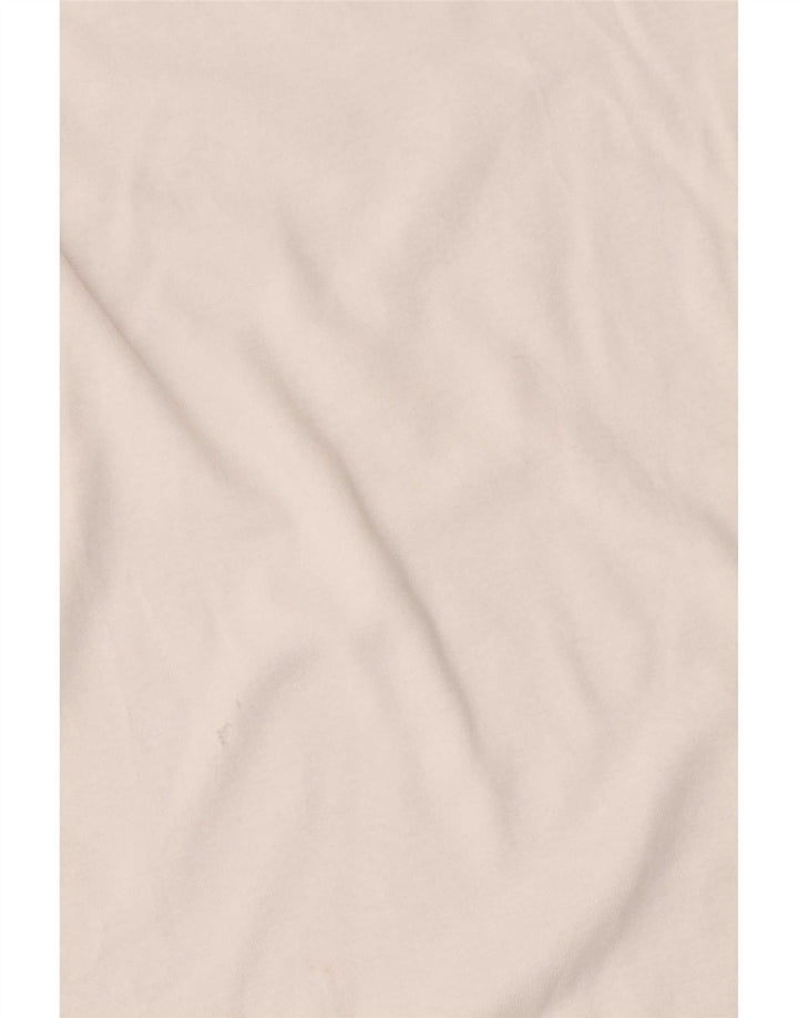 Camiseta feminina Zara UK 8 pequena branca