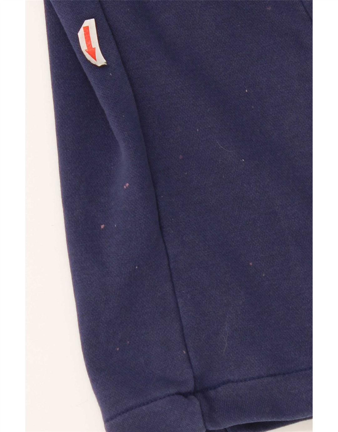 Calça de treino Nike masculina gráfica pequena algodão azul marinho