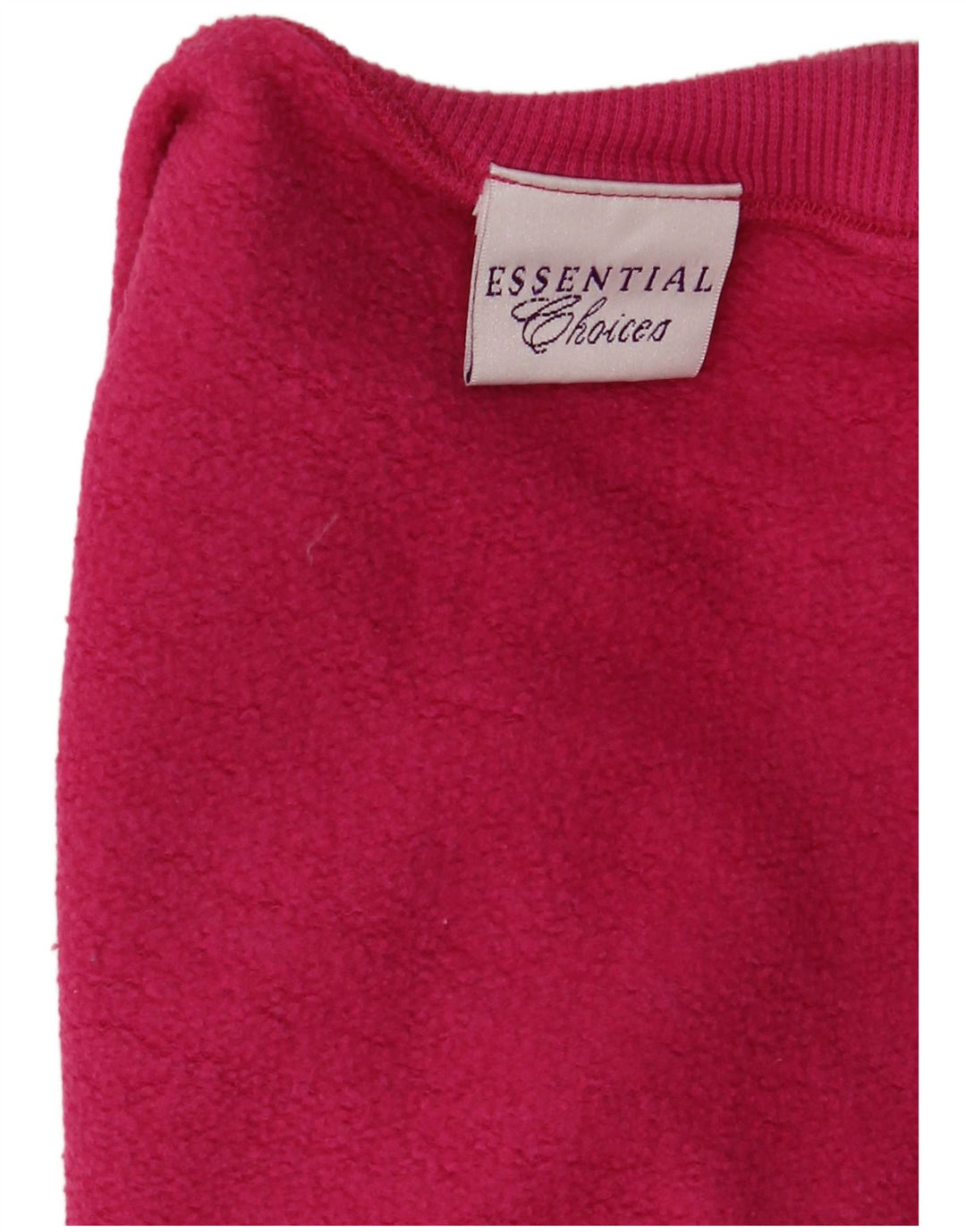 Essential moletom feminino jumper UK 20 2XL rosa