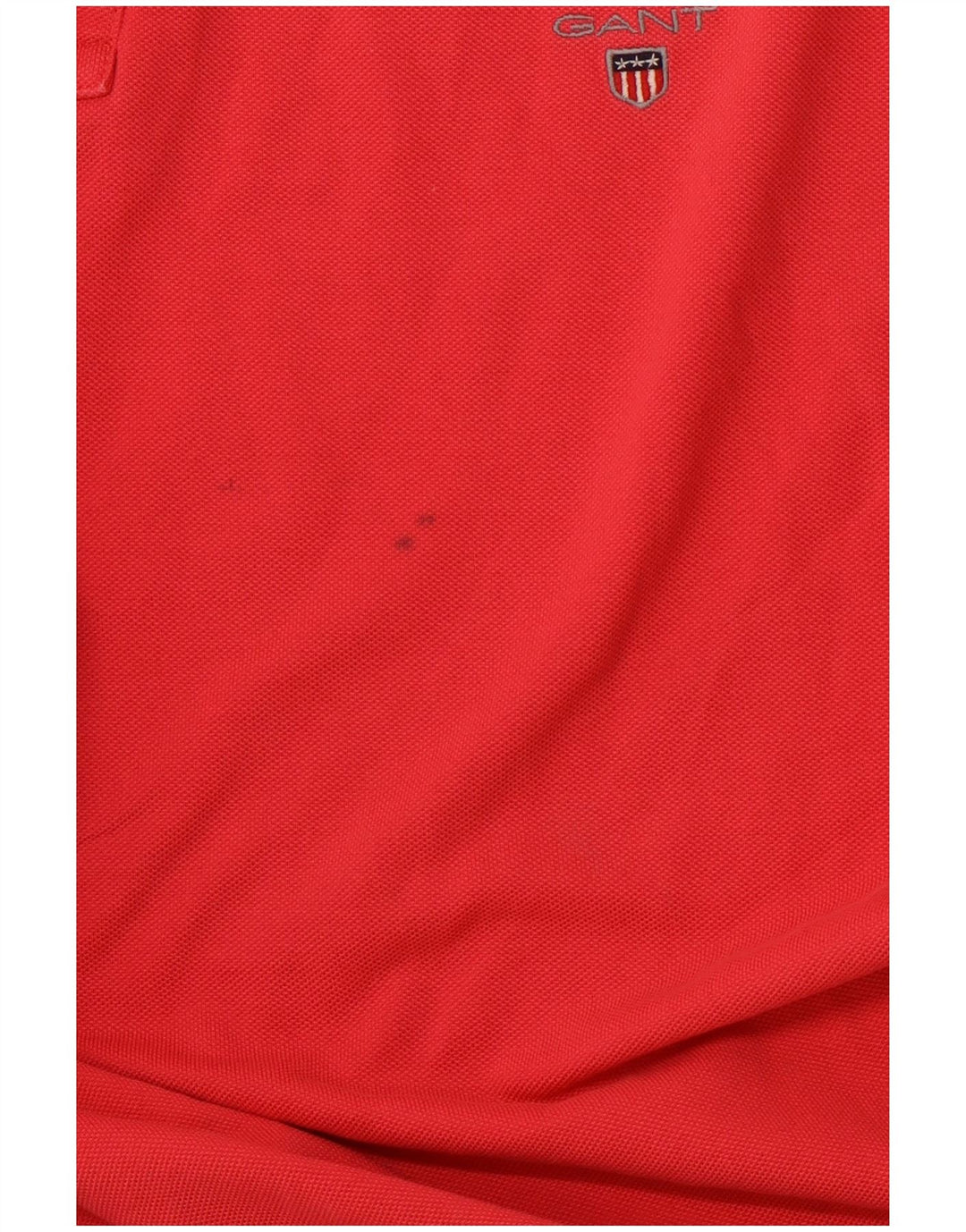 Camisa polo masculina regular GANT 4XL algodão vermelho