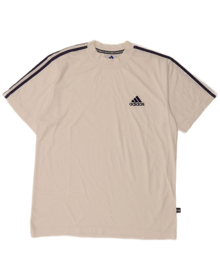 Camiseta Adidas Menino Top 15-16 Anos Algodão Branco
