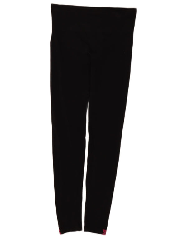 Calvin Klein Leggings Gráficos Femininos Reino Unido 8 Pequenas Poliamida Preta