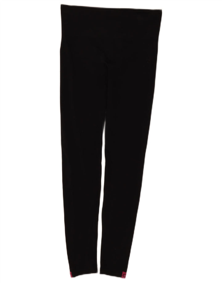 Calvin Klein Leggings Gráficos Femininos Reino Unido 8 Pequenas Poliamida Preta