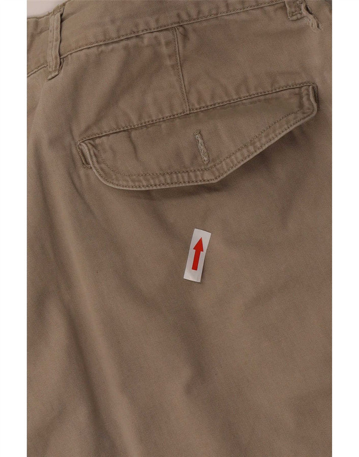 Shorts Chino Masculino Pegged da Gap W34 Grande Algodão Bege