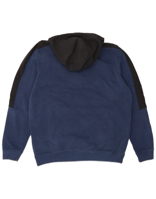 Under Armour Mens Graphic Hoodie Jumper Médio Azul Marinho Colorblock