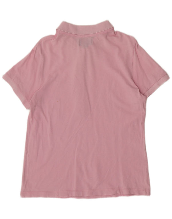 Camisa polo feminina AUSTRALIAN L'ALPINA IT 50 algodão rosa médio