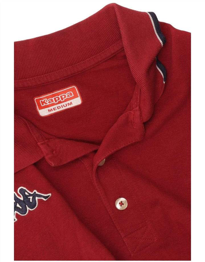 Camisa polo masculina KAPPA média Borgonha