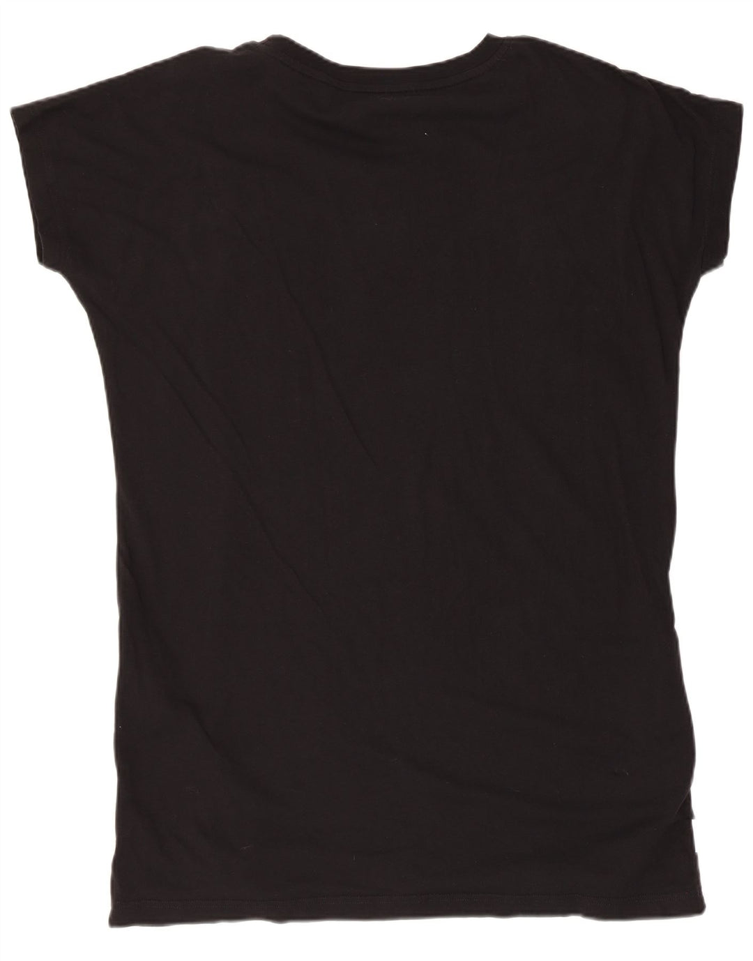 Camiseta feminina Reebok Oversized Graphic Top UK 12/14 Médio Preto