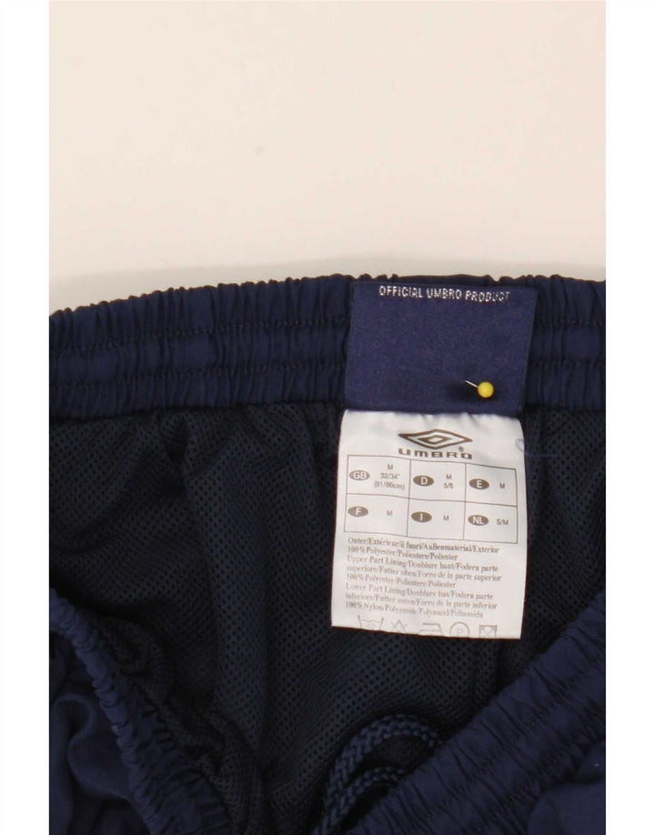 Umbro Calça de treino masculina Joggers médio azul marinho nylon