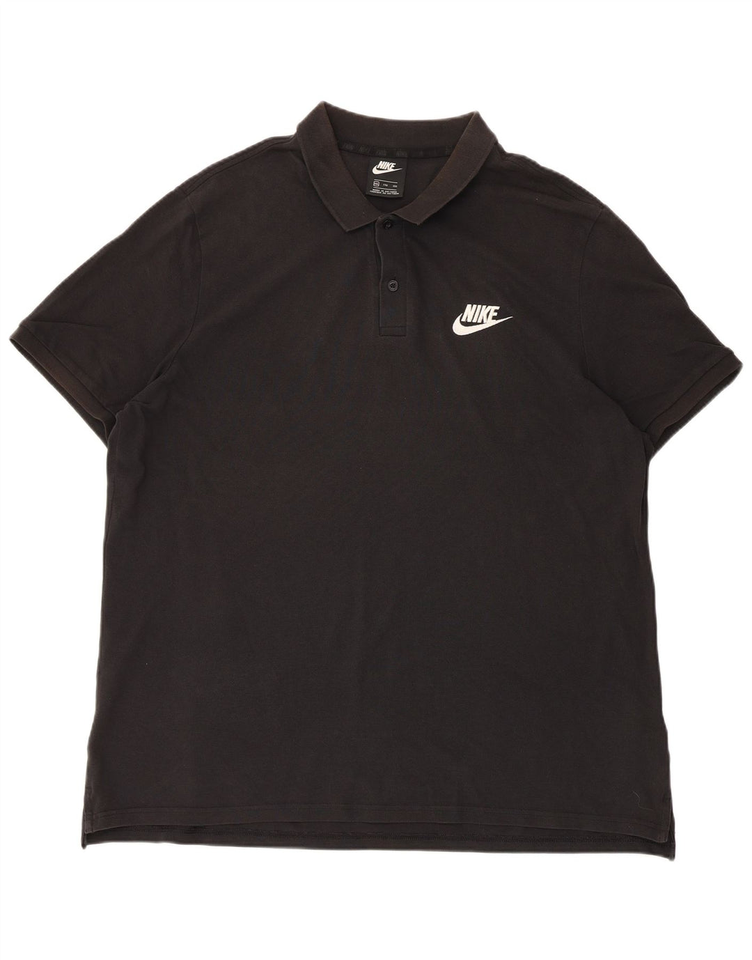 Camisa polo masculina Nike 2XL algodão preto