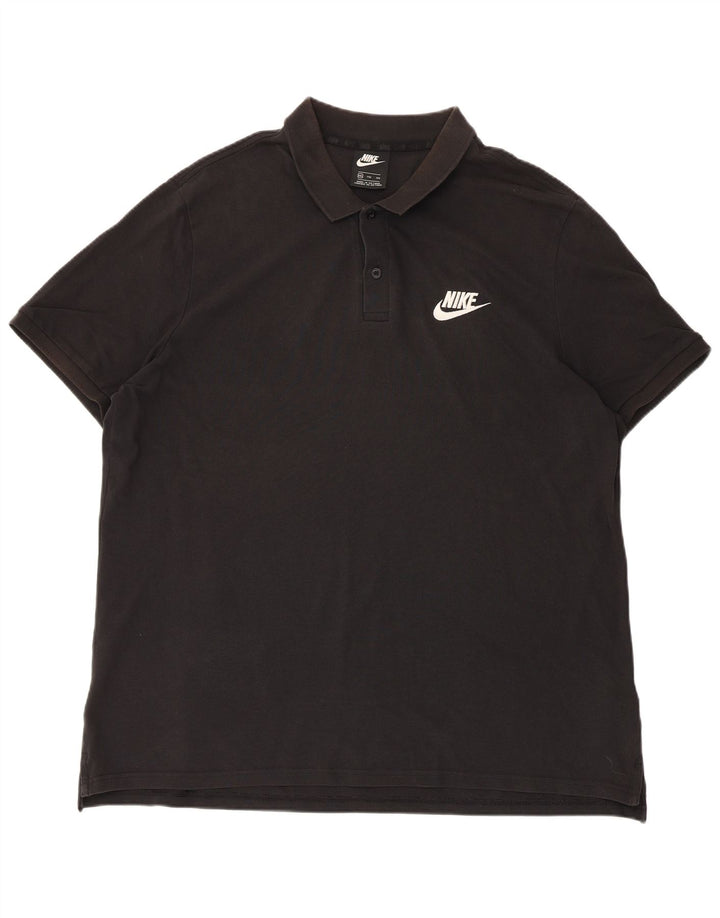 Camisa polo masculina Nike 2XL algodão preto