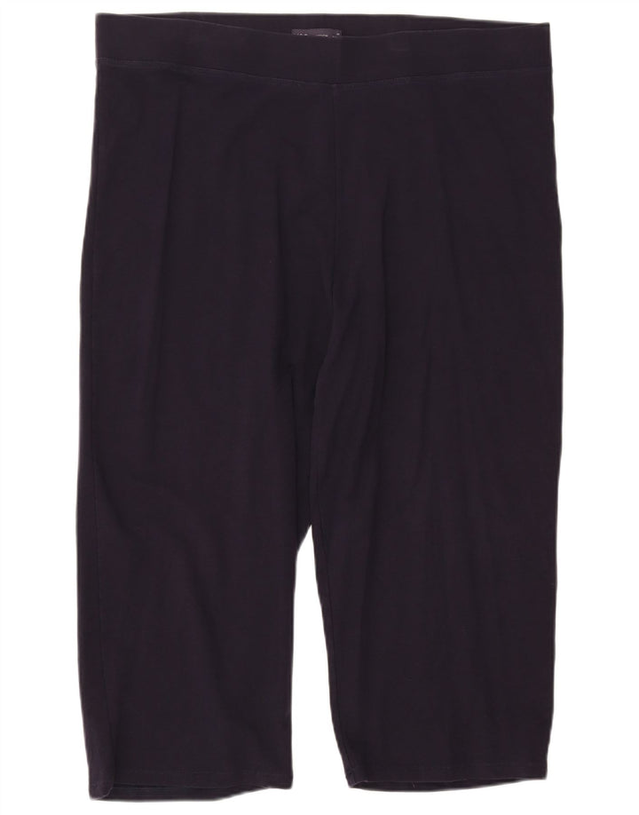 Calça capri feminina MARKS & SPENCER UK 20 2XL azul marinho