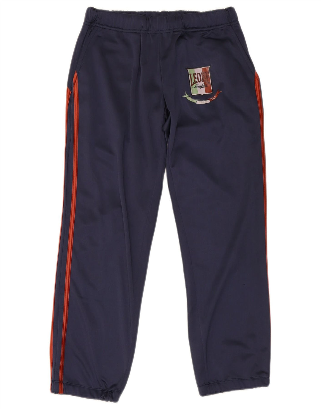Leone Calça de treino masculina joggers pequeno poliéster azul marinho
