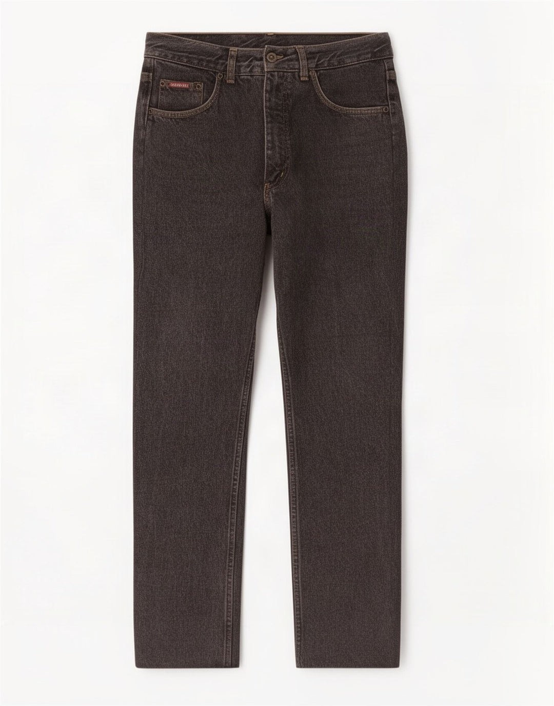 Carrera Mens Straight Jeans W32 L28 Algodão Cinza
