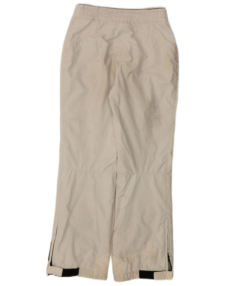 Calça de esqui feminina Colmar IT 44 médio W28 L30 poliéster branco