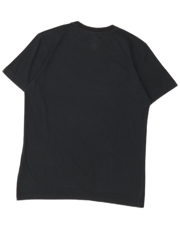 Camiseta Nike Masculina Dri Fit Graphic Top Médio Algodão Preto