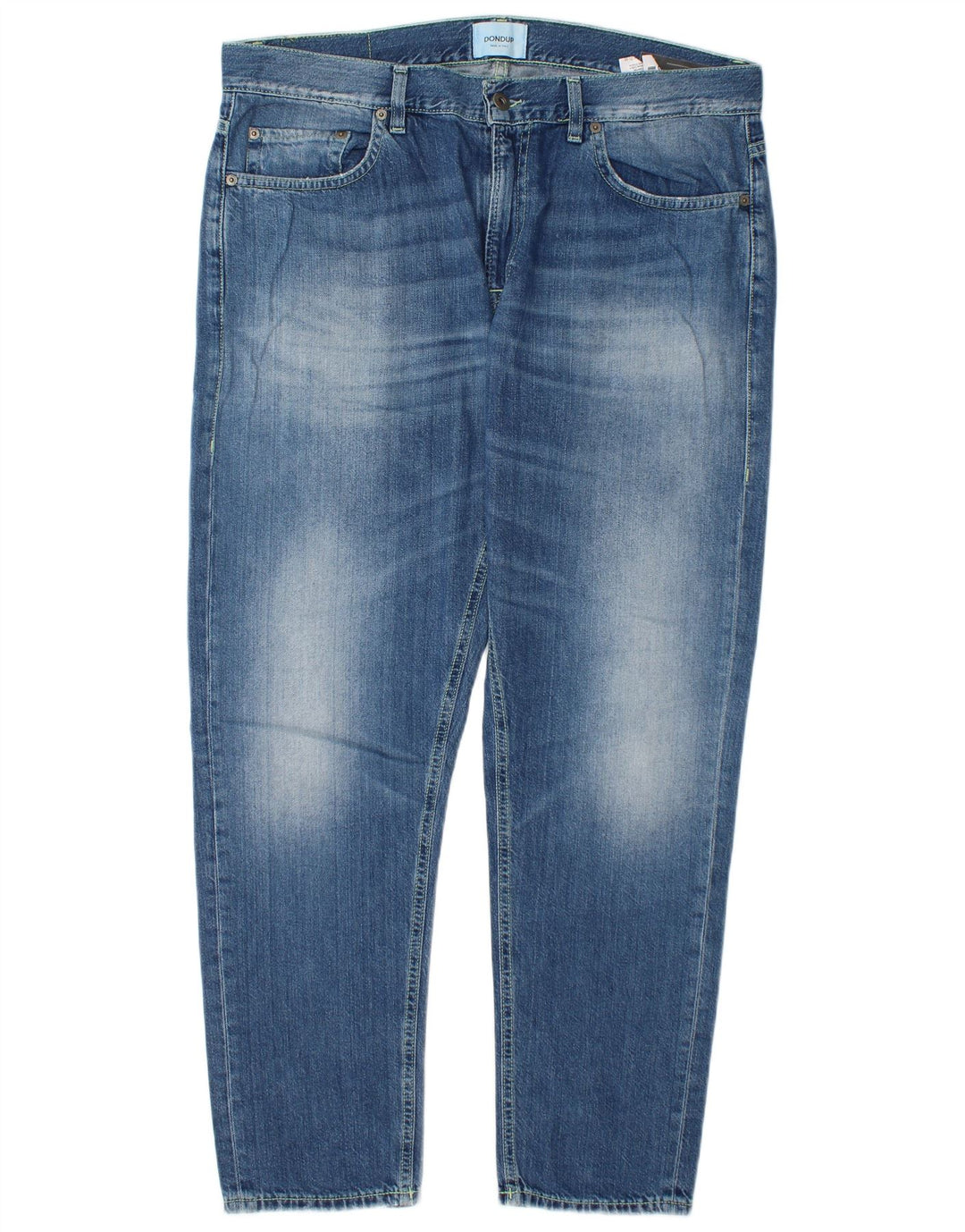 DONDUP Masculino Slim Jeans W31 L36 Azul Algodão