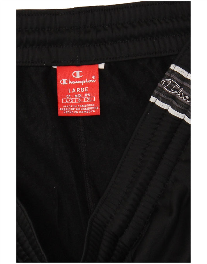 Calça esportiva masculina Champion Graphic grande preta