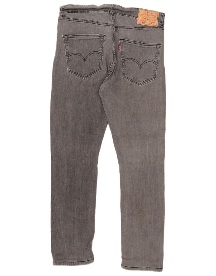 Calça Jeans Levis 511 Slim Masculina W34 L28 Cinza Algodão