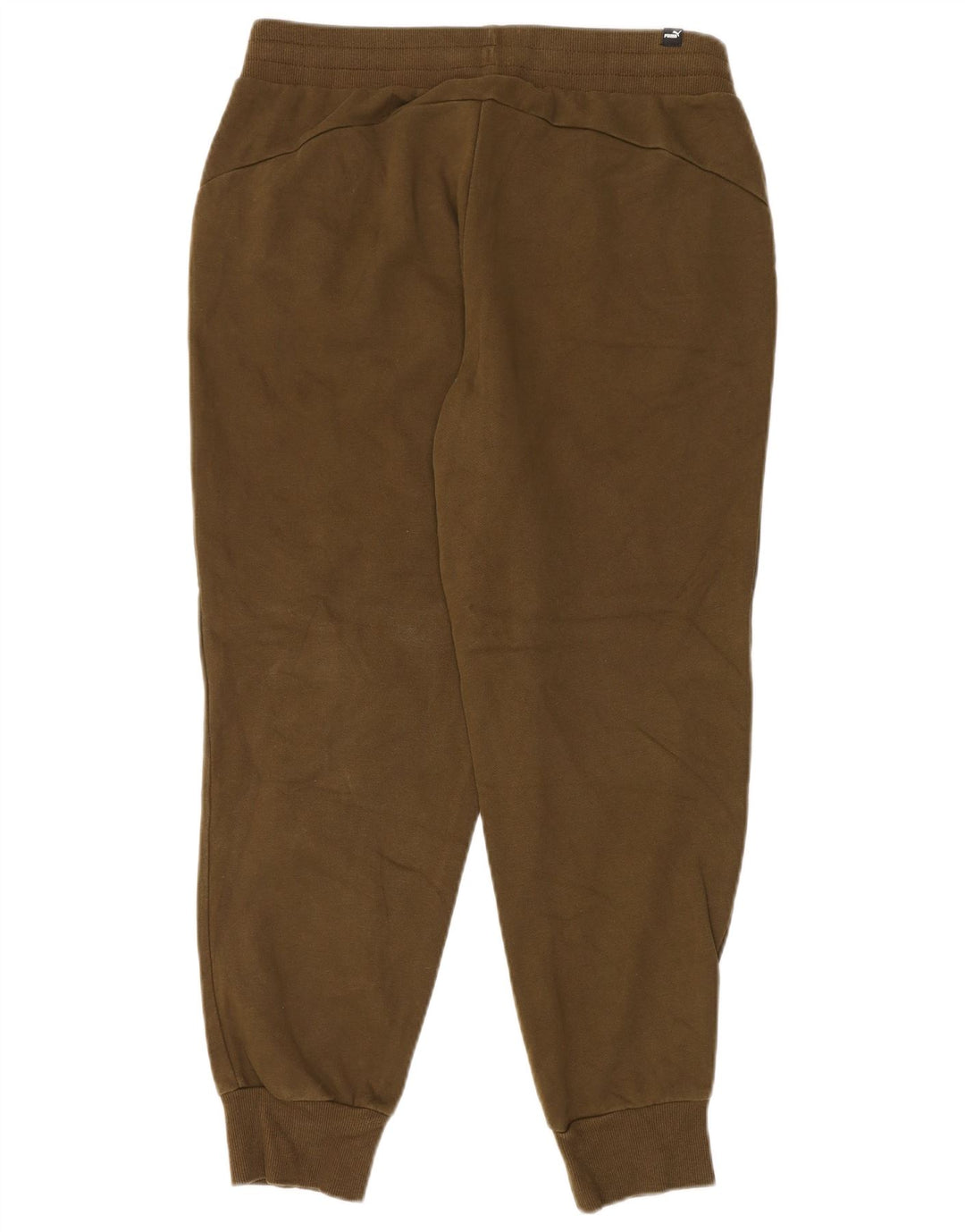 Calça de treino masculina PUMA joggers grande algodão cáqui
