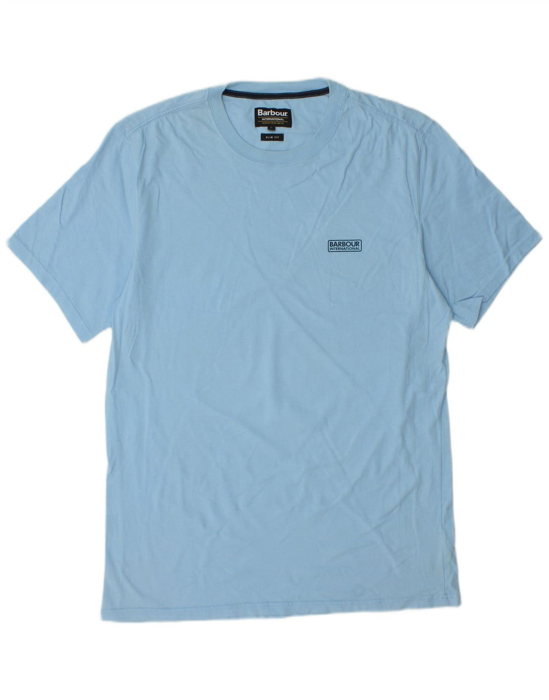 Camiseta masculina slim fit BARBOUR XL algodão azul