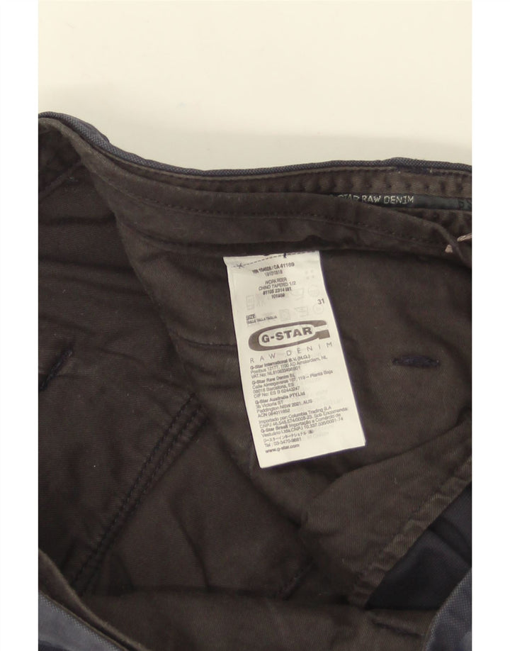Shorts cargo masculino G-Star W31 algodão azul marinho médio