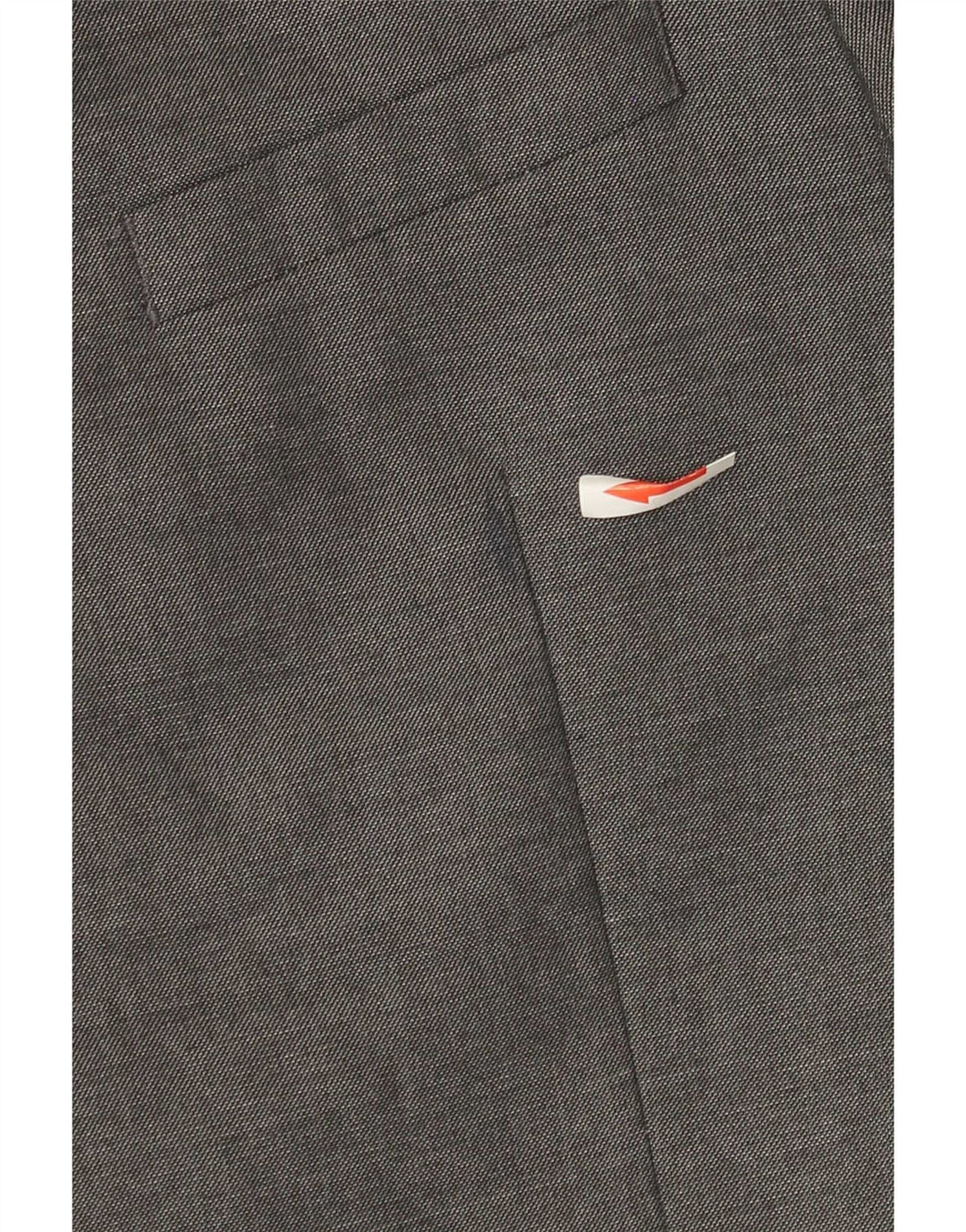 Jaqueta blazer masculina de 2 botões Marks & Spencer Reino Unido 40 poliéster cinza médio