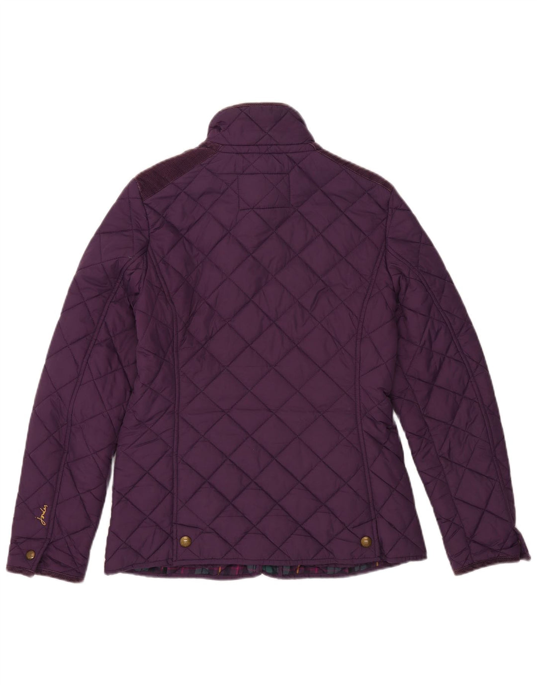 Jaqueta acolchoada feminina JOULES UK 12 poliamida roxa média