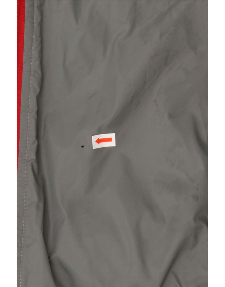 Jaqueta bomber SLAM masculina UK 36 pequena cinza nylon