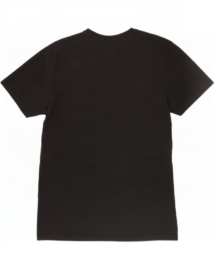 Ellesse Camiseta Masculina Top Grande Algodão Preto