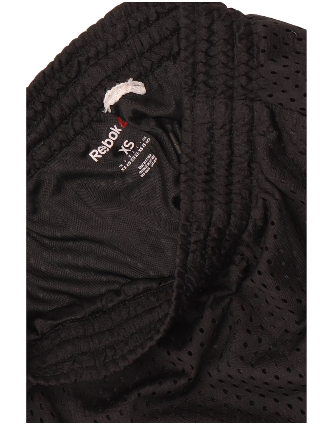 Shorts esportivos masculinos REEBOK XS listrado preto