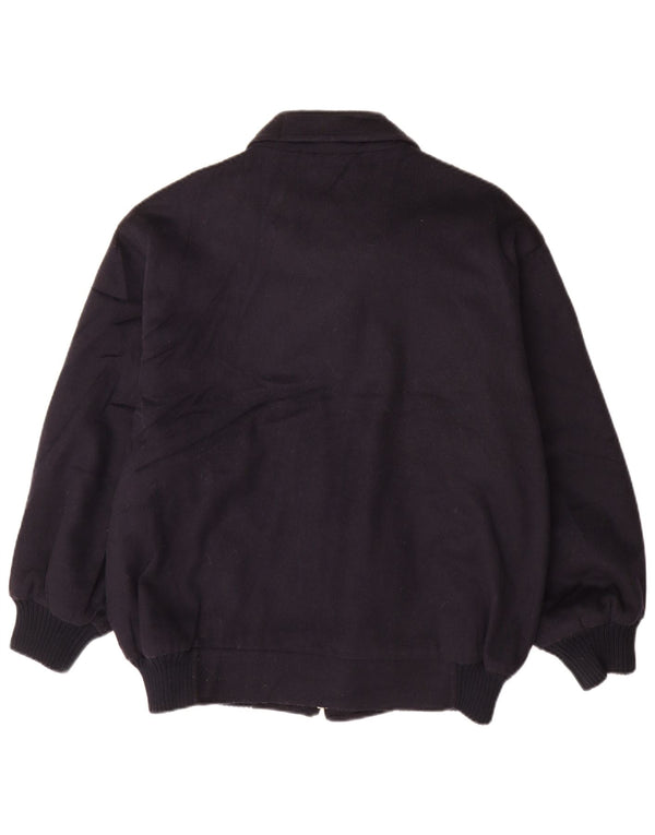 Jaqueta bomber masculina Steinbock IT 54 2XL lã azul marinho