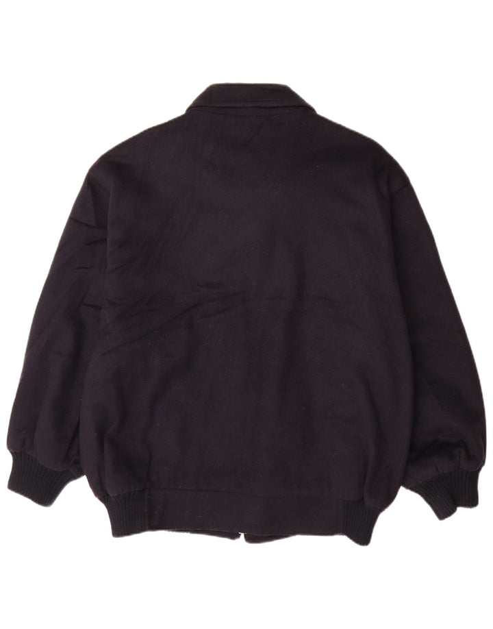 Jaqueta bomber masculina Steinbock IT 54 2XL lã azul marinho