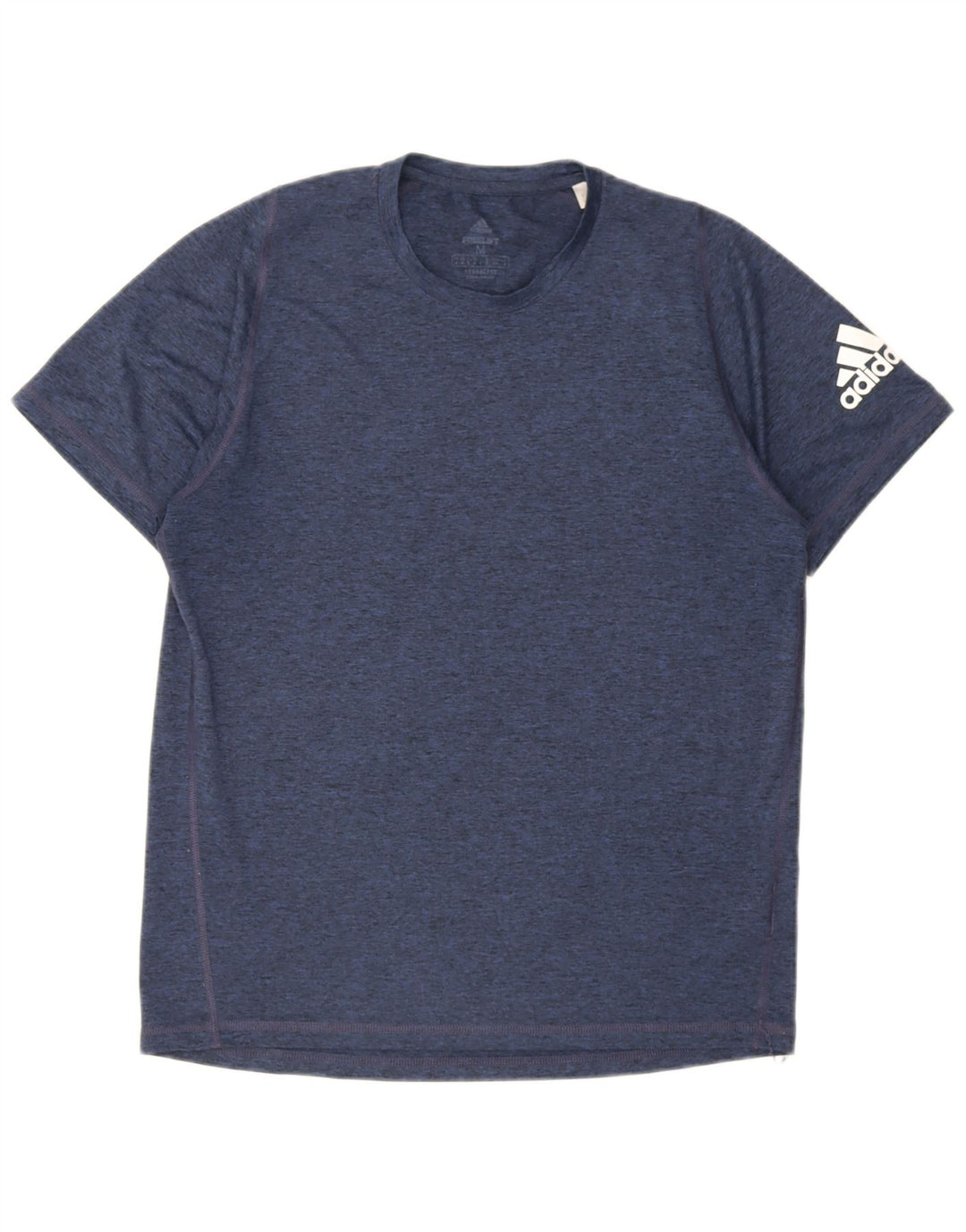 Adidas Mens Aeroready Camiseta Top Médio Azul Marinho Poliéster